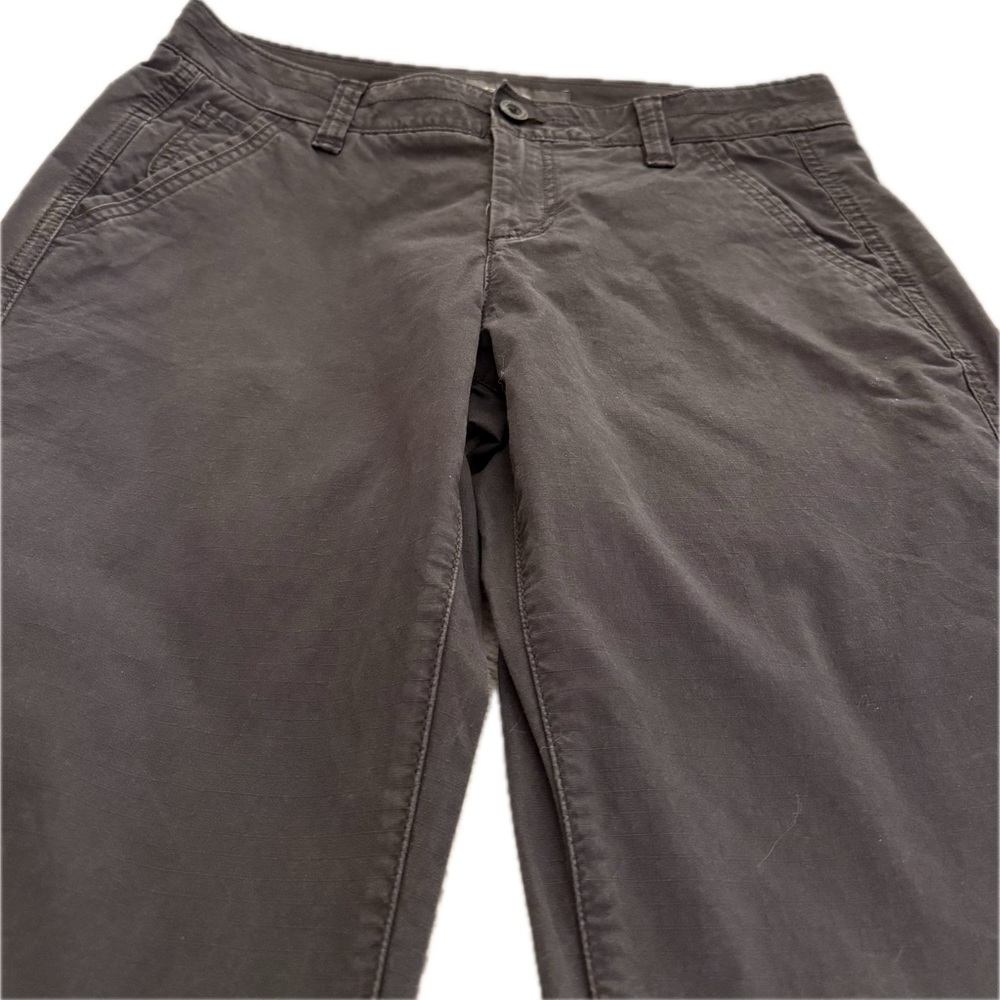 Eddie Bauer Women's Gray Cropped Pants